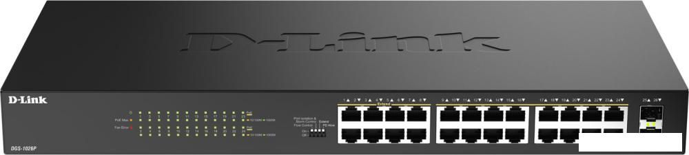 Неуправляемый коммутатор D-Link DGS-1026P/A1A