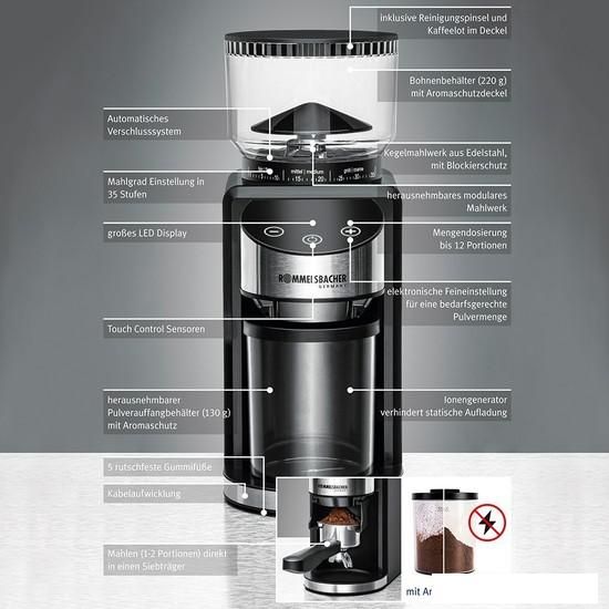 Электрическая кофемолка ROMMELSBACHER EKM 400