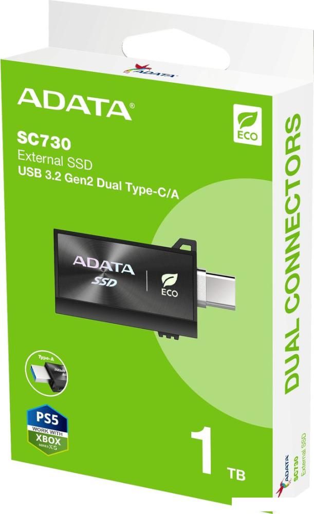 Внешний накопитель ADATA SC730 1TB SC730-1T-CACTI