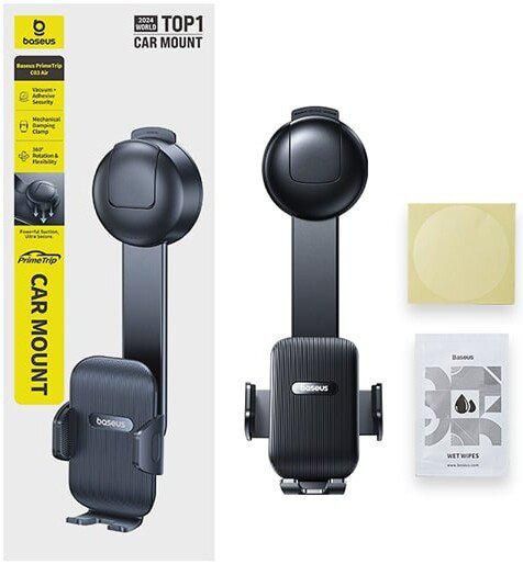 Держатель для смартфона Baseus PrimeTrip C03 Air Clamping Car Mount C0013C01