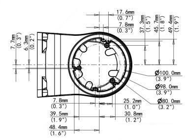 Крепление для камер видеонаблюдения Uniview TR-WM03-D-IN
