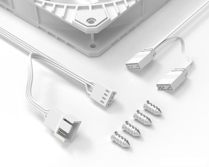 Вентилятор для корпуса ID-Cooling WF-14025-XT ARGB White
