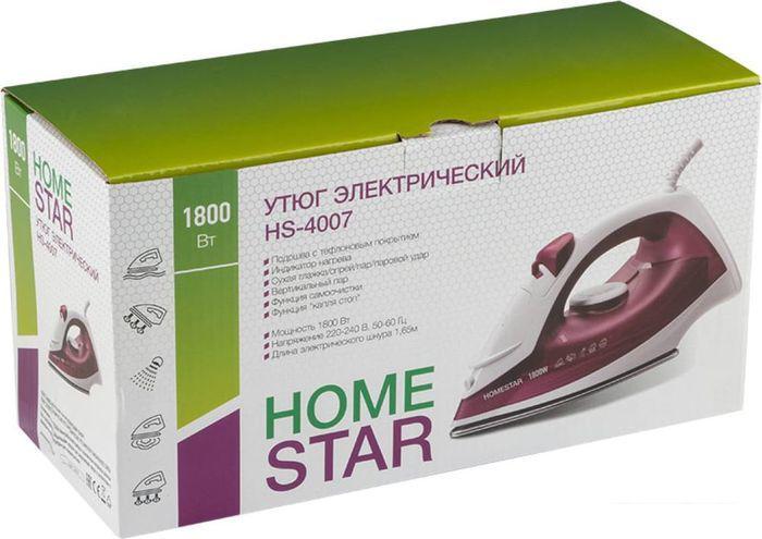 Утюг HomeStar HS-4007 (фиолетовый)