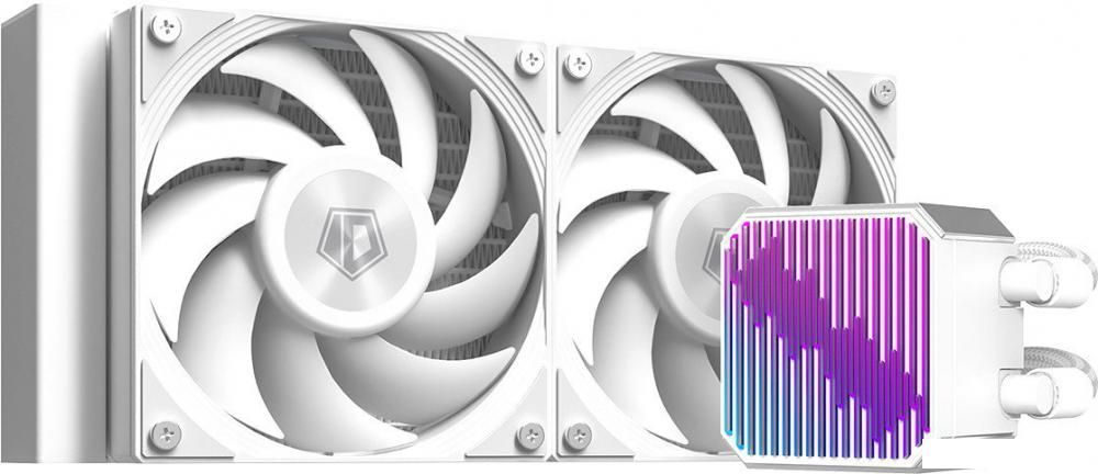 Система жидкостного охлаждения для процессора ID-Cooling DX240 Max White