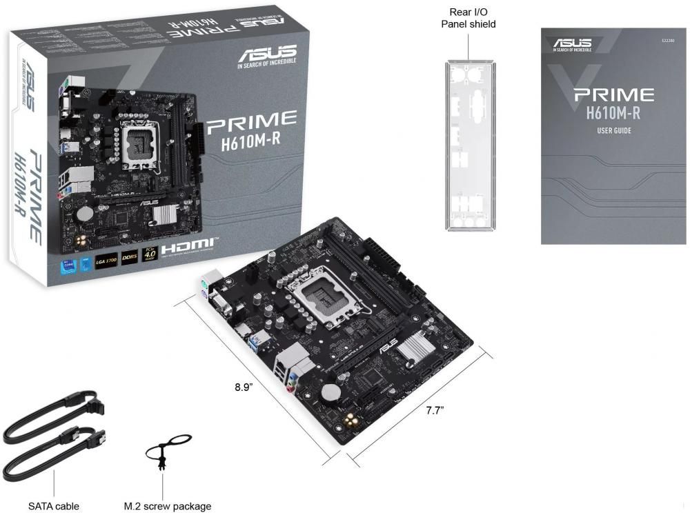 Материнская плата ASUS Prime H610M-R