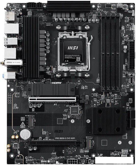 Материнская плата MSI Pro B850-S Evo WiFi