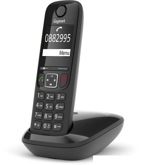 Радиотелефон Gigaset AS690 DUO (черный)
