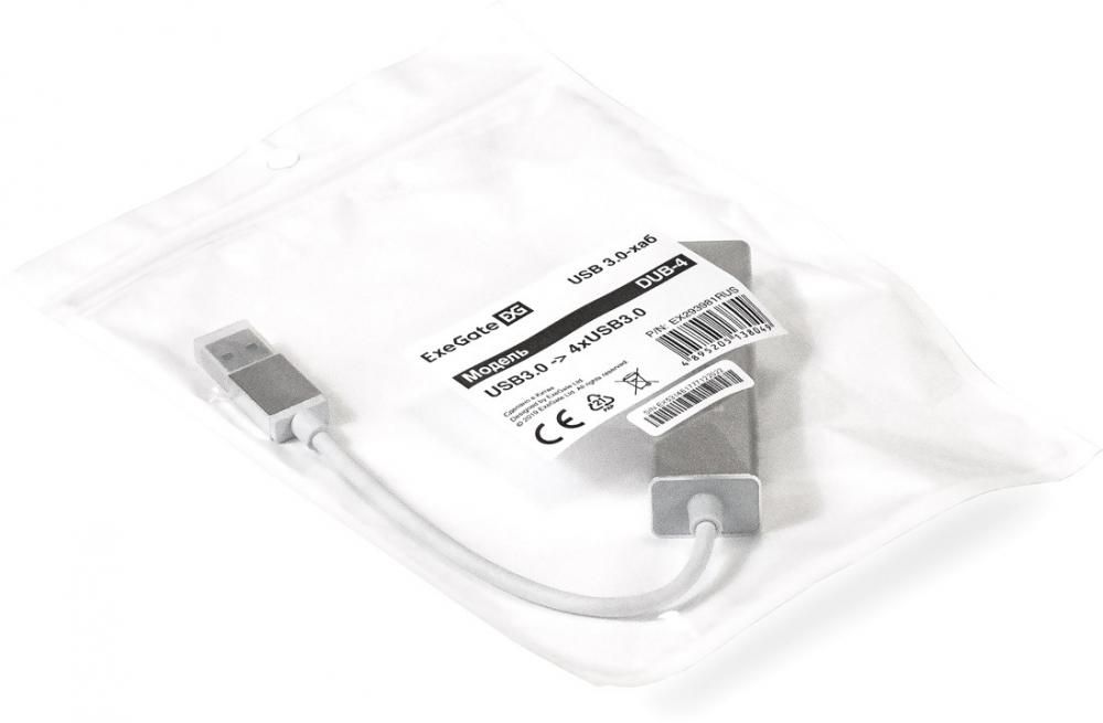 USB-хаб  ExeGate DUB-4 EX293981RUS