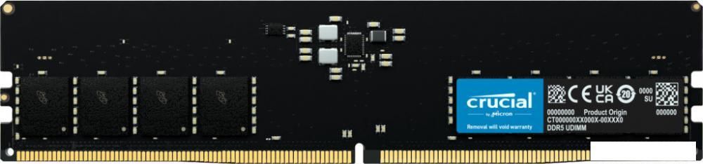 Оперативная память Crucial 16ГБ DDR5 5600 МГц CT16G56C46U5
