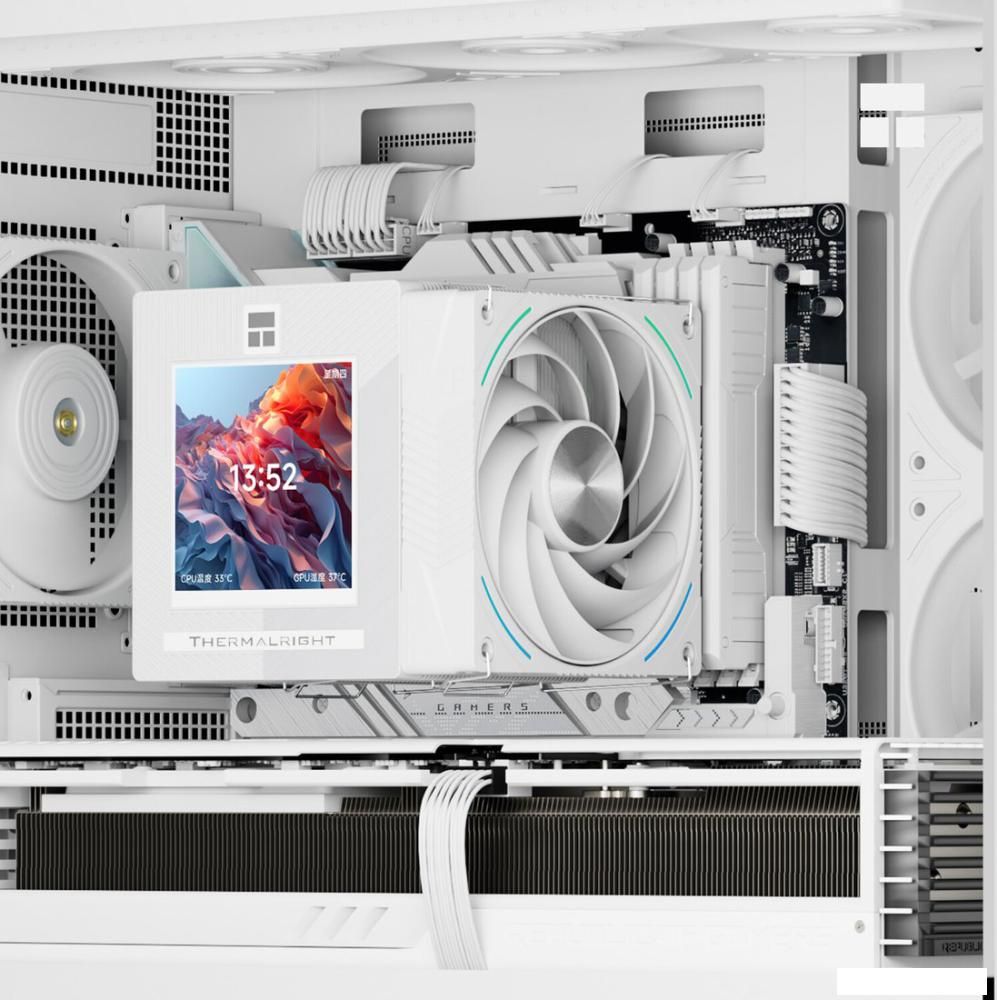 Кулер для процессора Thermalright Phantom Spirit 120 Vision SNOW (белый)