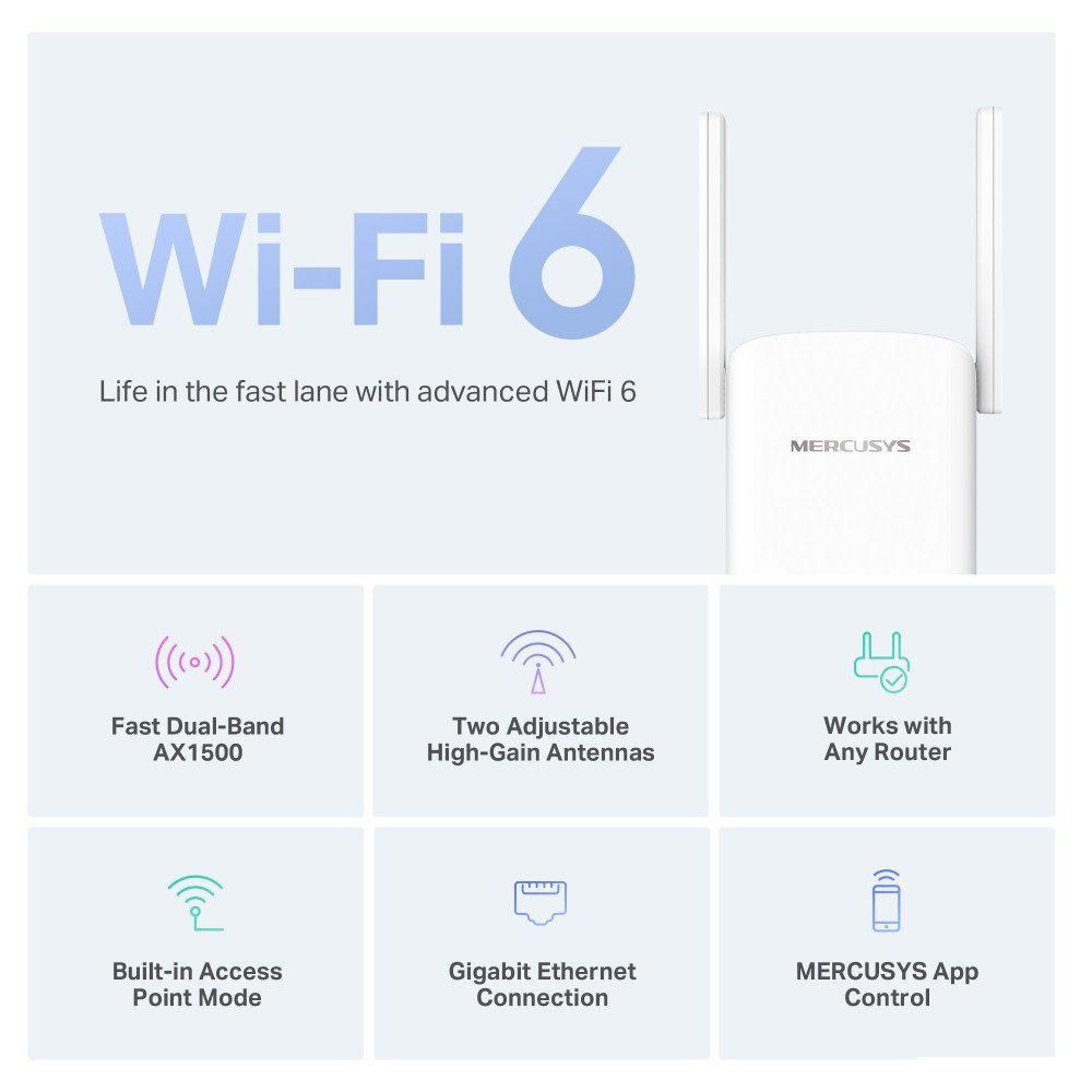 Усилитель Wi-Fi Mercusys ME60X