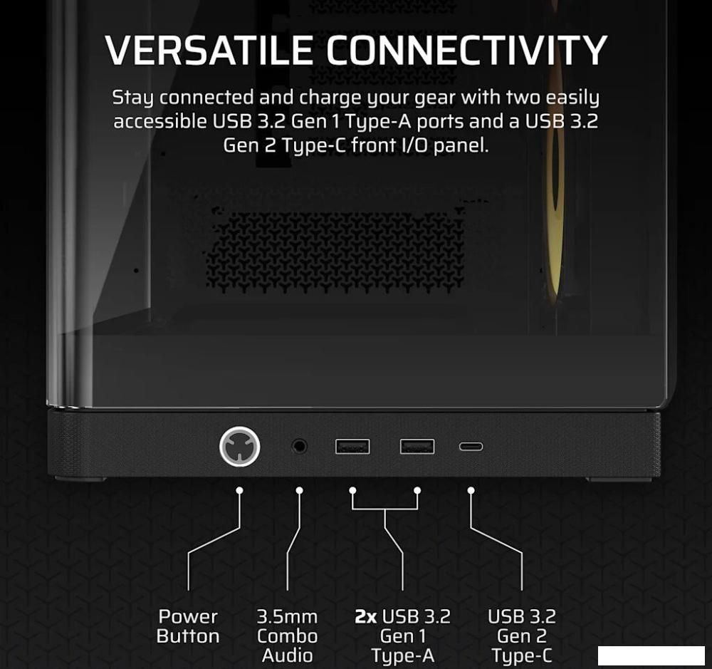 Корпус Corsair Frame 4500X RS-R ARGB CC-9011314-WW