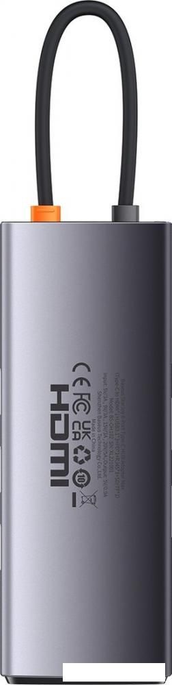 USB-хаб  Baseus Metal Gleam Series 4-Port USB-A Hub WKWG070013