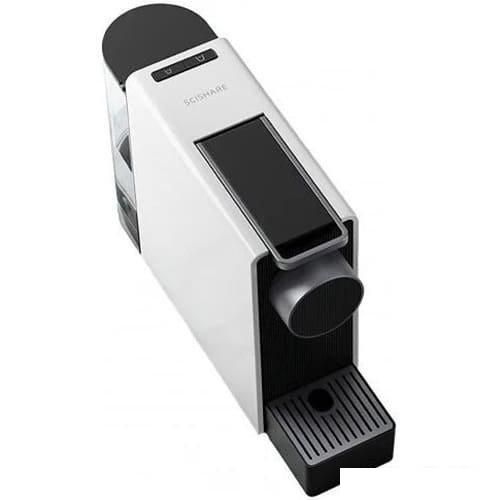 Капсульная кофеварка Scishare Capsule Coffee Machine Mini S1201 (с переходником на евровилку, серый)