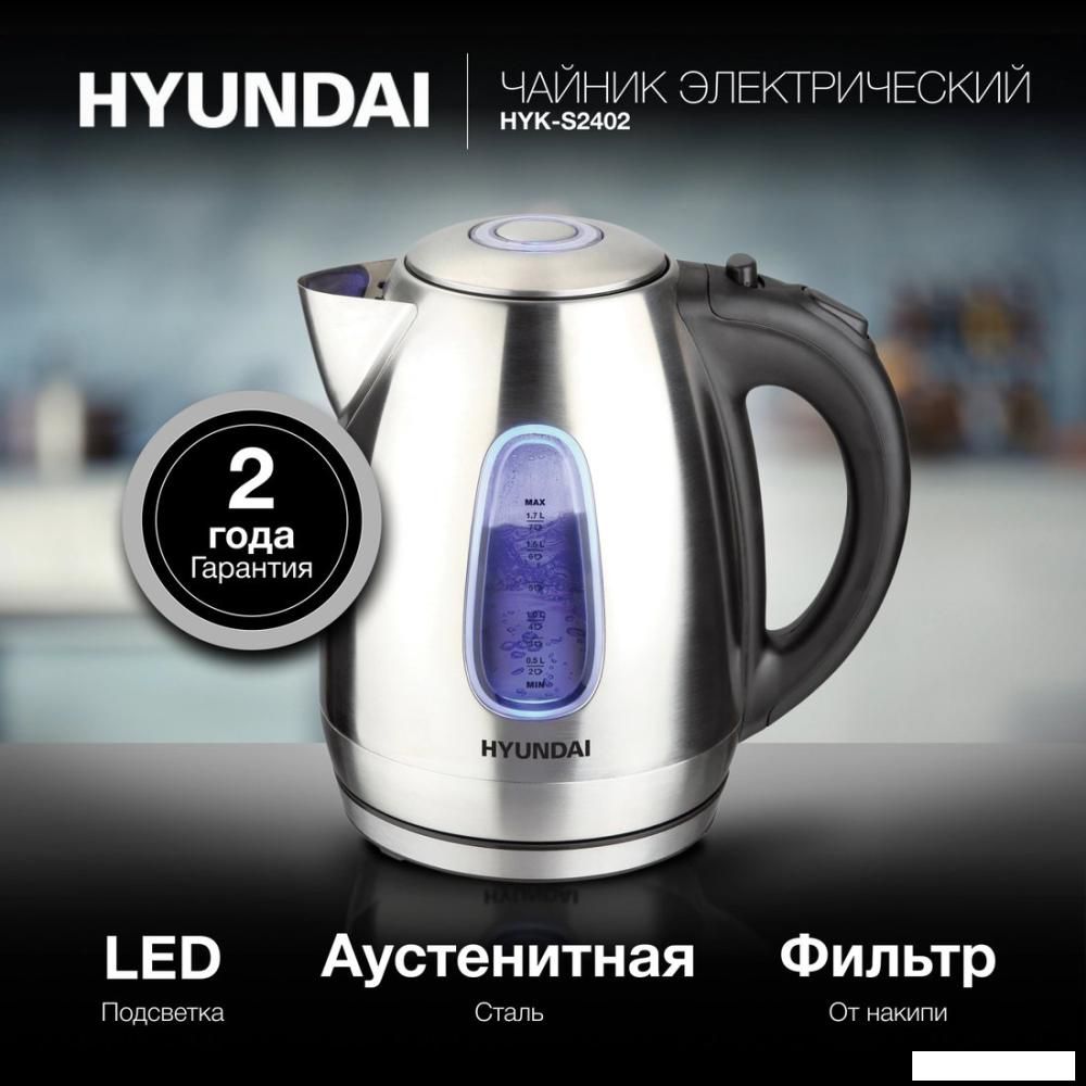 Электрический чайник Hyundai HYK-S2042