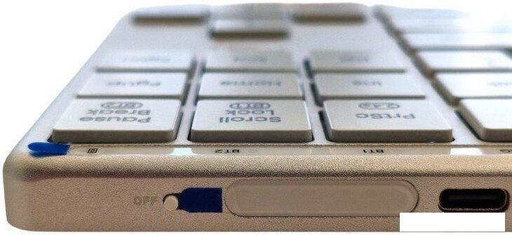 Клавиатура xGhost Blade TKL White Silver