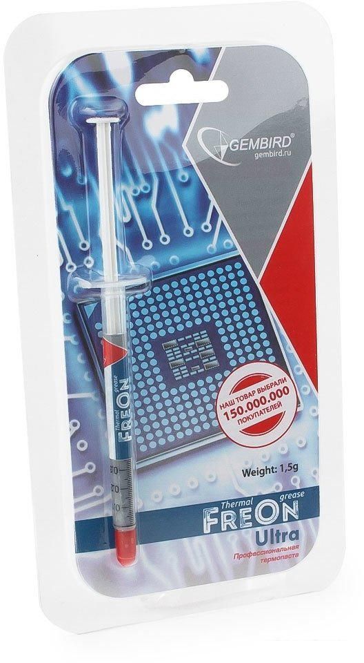 Термопаста Gembird GF-21-1.5 (1.5 г)