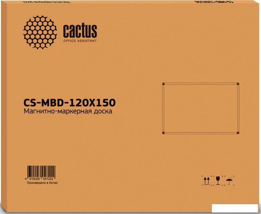 Магнитно-маркерная доска CACTUS CS-MBD-120X150