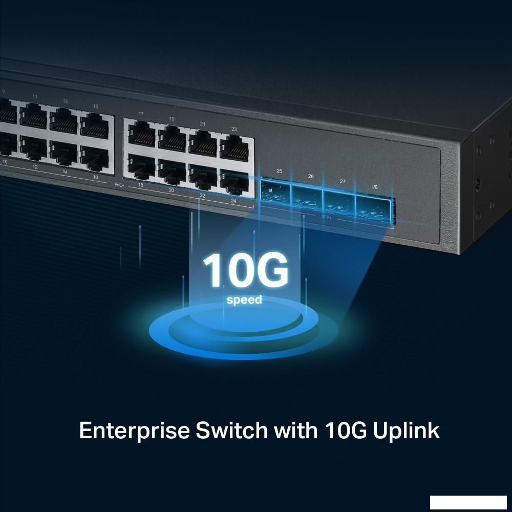 Управляемый коммутатор 2-го уровня TP-Link TL-SG3428XPP-M2
