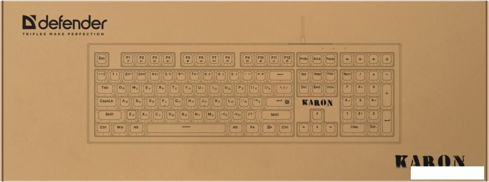 Клавиатура Defender Karon GK-129