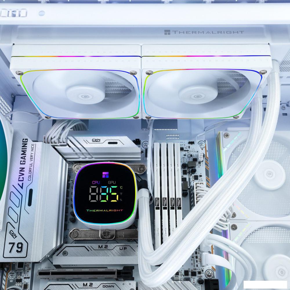 Система жидкостного охлаждения для процессора Thermalright Frozen Horizon 240 Digital ARGB (белый)