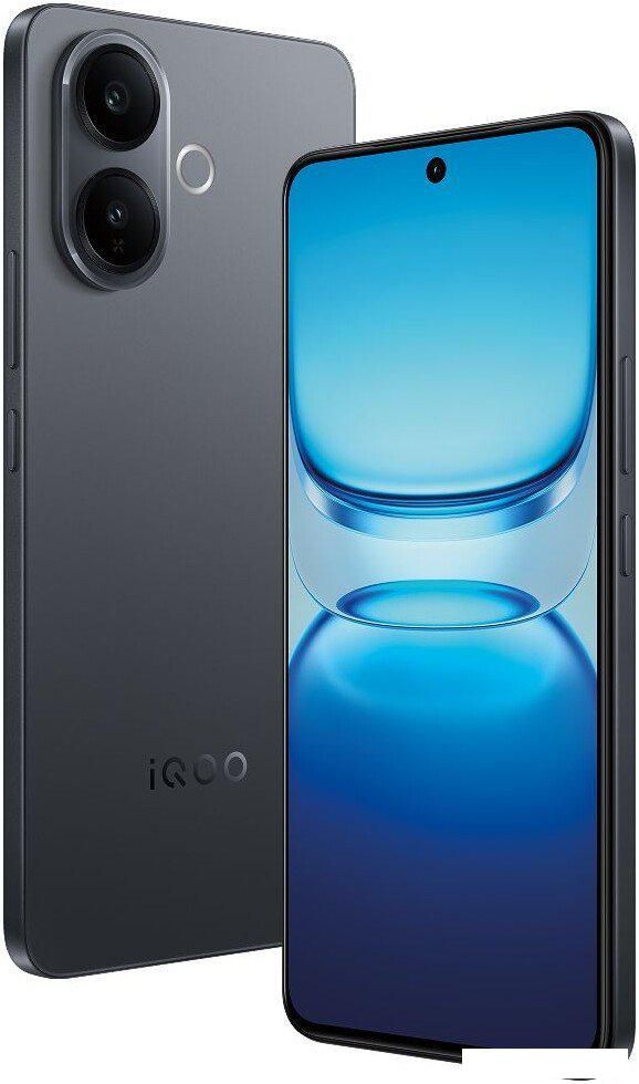 Телефон iQOO Z10R 8GB/256GB международная версия (насыщенный черный)