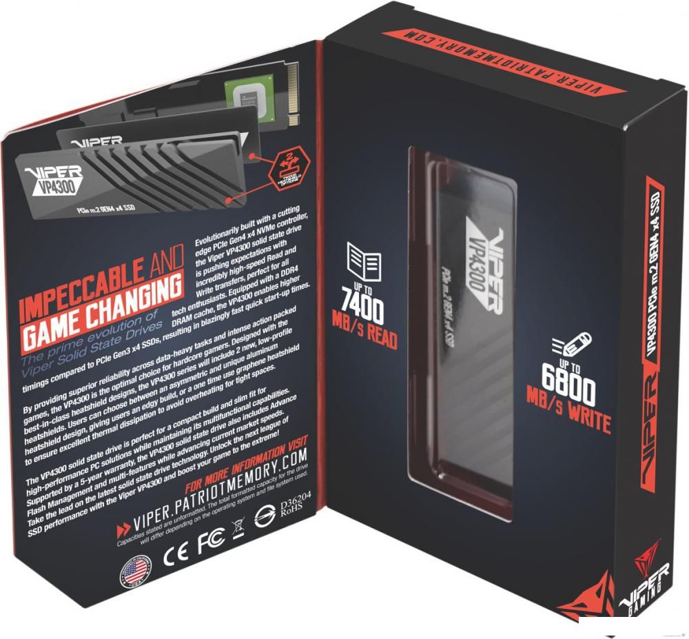 SSD Patriot Viper VP4300 2TB VP4300-2TBM28H