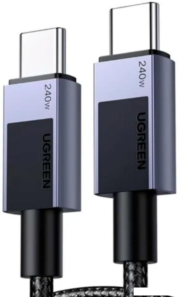 Кабель Ugreen L513 45067 USB Type-C - USB Type-C (1 м, черный)