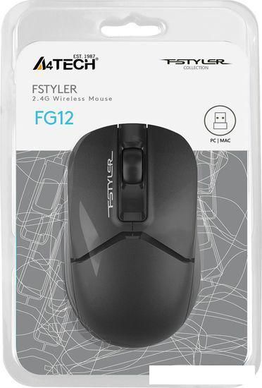Мышь A4Tech Fstyler FG12 (черный)
