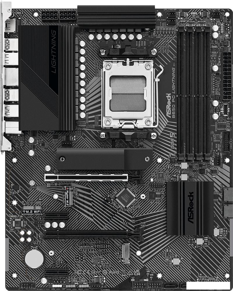 Материнская плата ASRock B650 PG Lightning