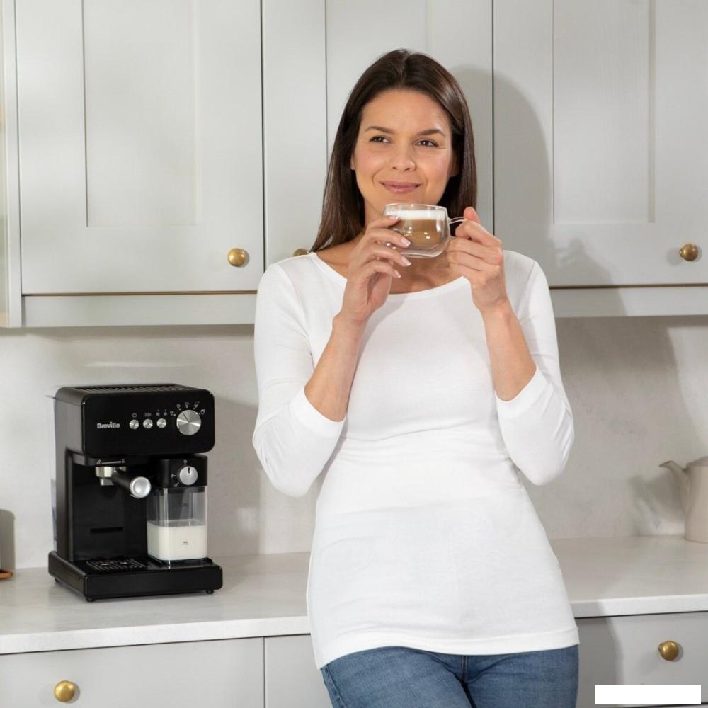 Рожковая кофеварка Breville Prima Latte Compact VCF183X