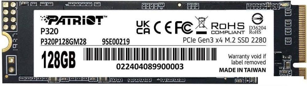 SSD Patriot P320 128GB P320P128GM28