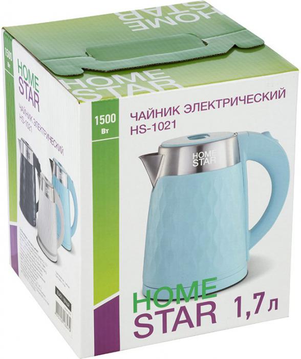 Электрический чайник HomeStar HS-1021 (черный)