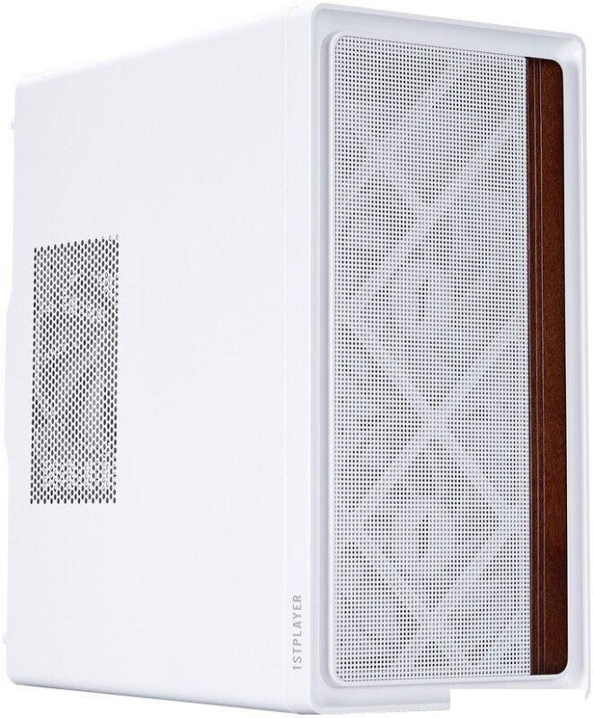 Корпус 1stPlayer WD1 WD1-WH-3F-W (белый)