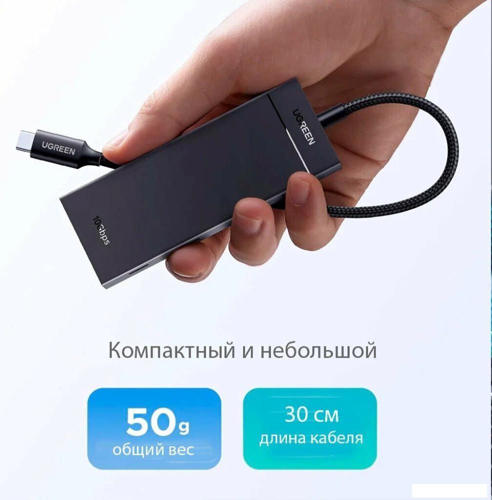 USB-хаб Ugreen CM806 55334