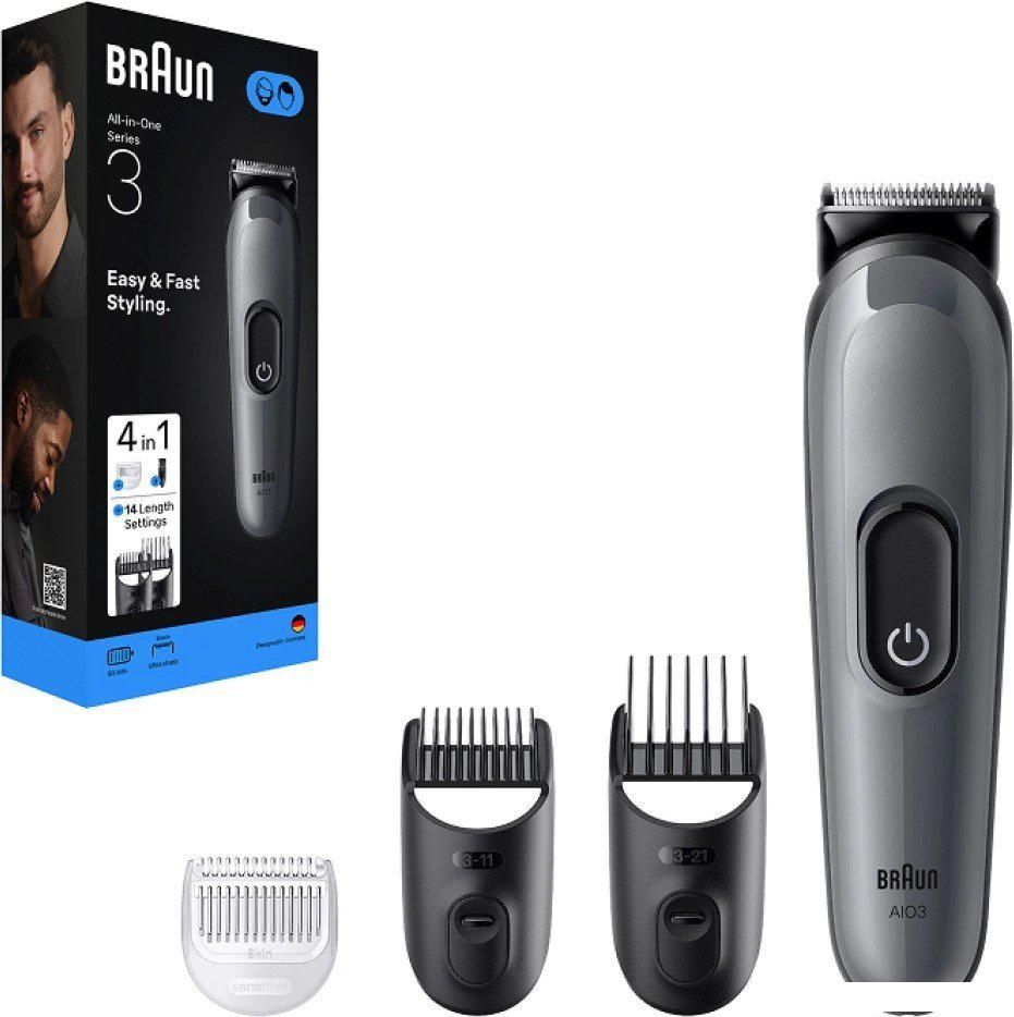 Триммер для бороды и усов Braun AIO3500