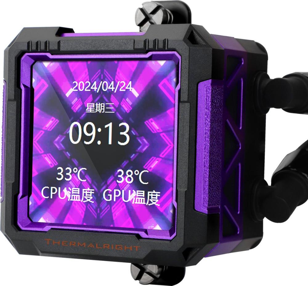 Система жидкостного охлаждения для процессора Thermalright Frozen Warframe Pro 360 ARGB (черный)