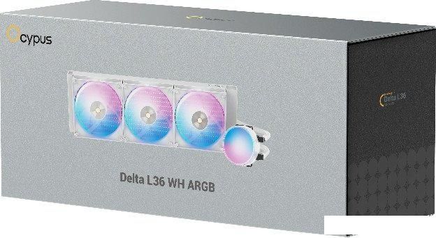 Система жидкостного охлаждения для процессора Ocypus Delta L36 WH ARGB