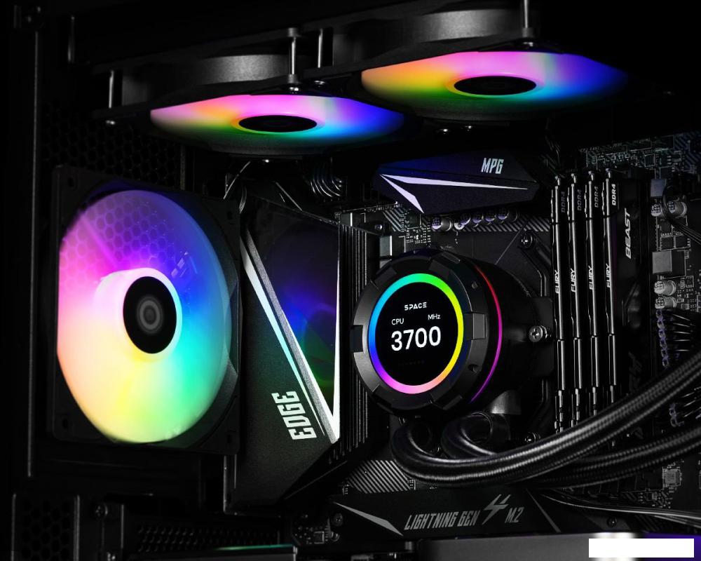 Жидкостное охлаждение для процессора ID-Cooling Space SL240 XE