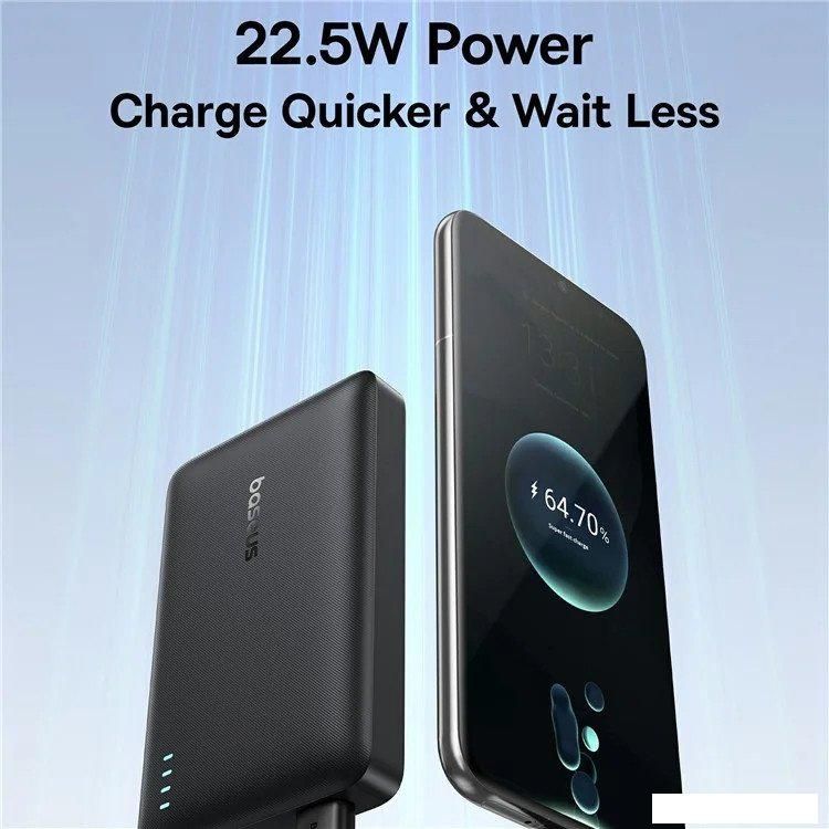 Внешний аккумулятор Baseus EnerFill FP21 22.5W 10000mAh (черный)