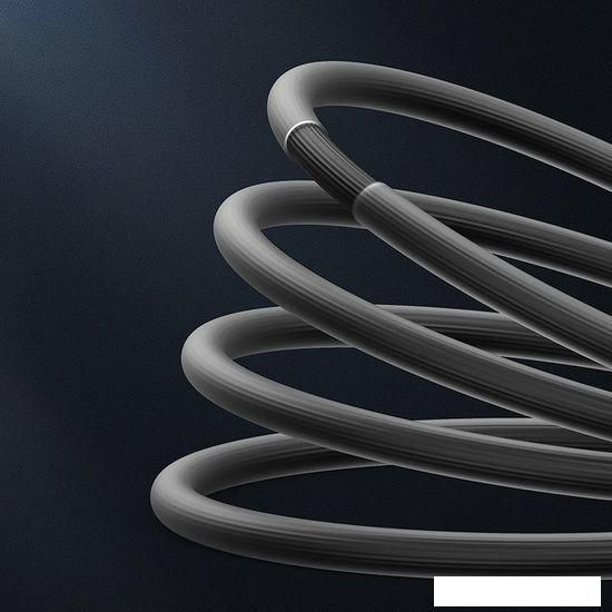 Кабель Baseus CoolPlay Series USB Type-A - USB Type-C (1 м, черный)