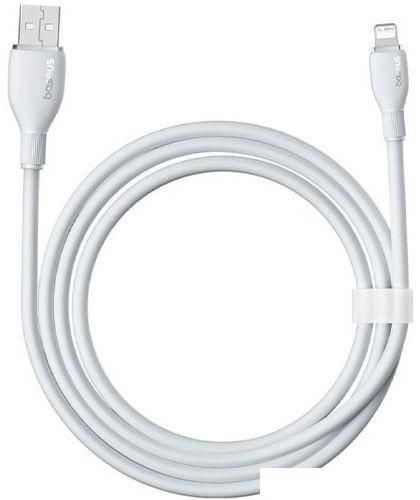 Кабель Baseus Pudding Series Fast Charging USB Type-C - Lightning (2 м, белый)