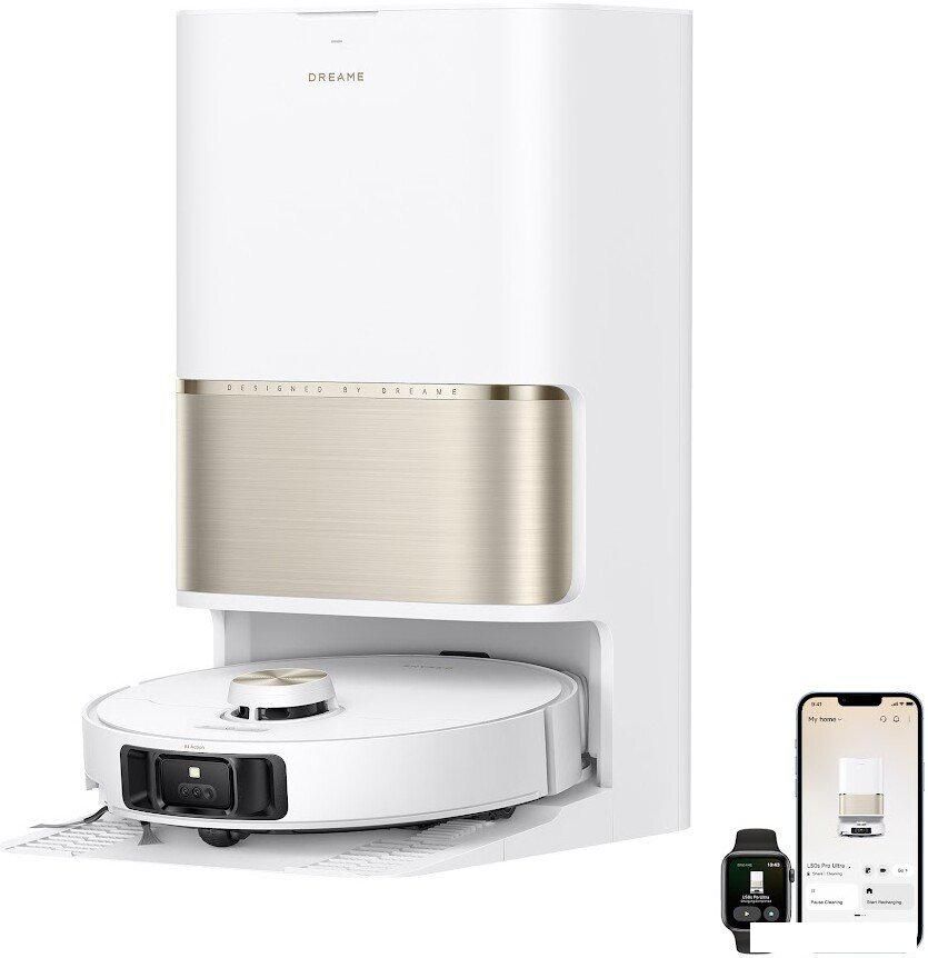 Робот-пылесос Dreame Robot Vacuum L50s Pro Ultra White RLL88HE (евровилка, белый)