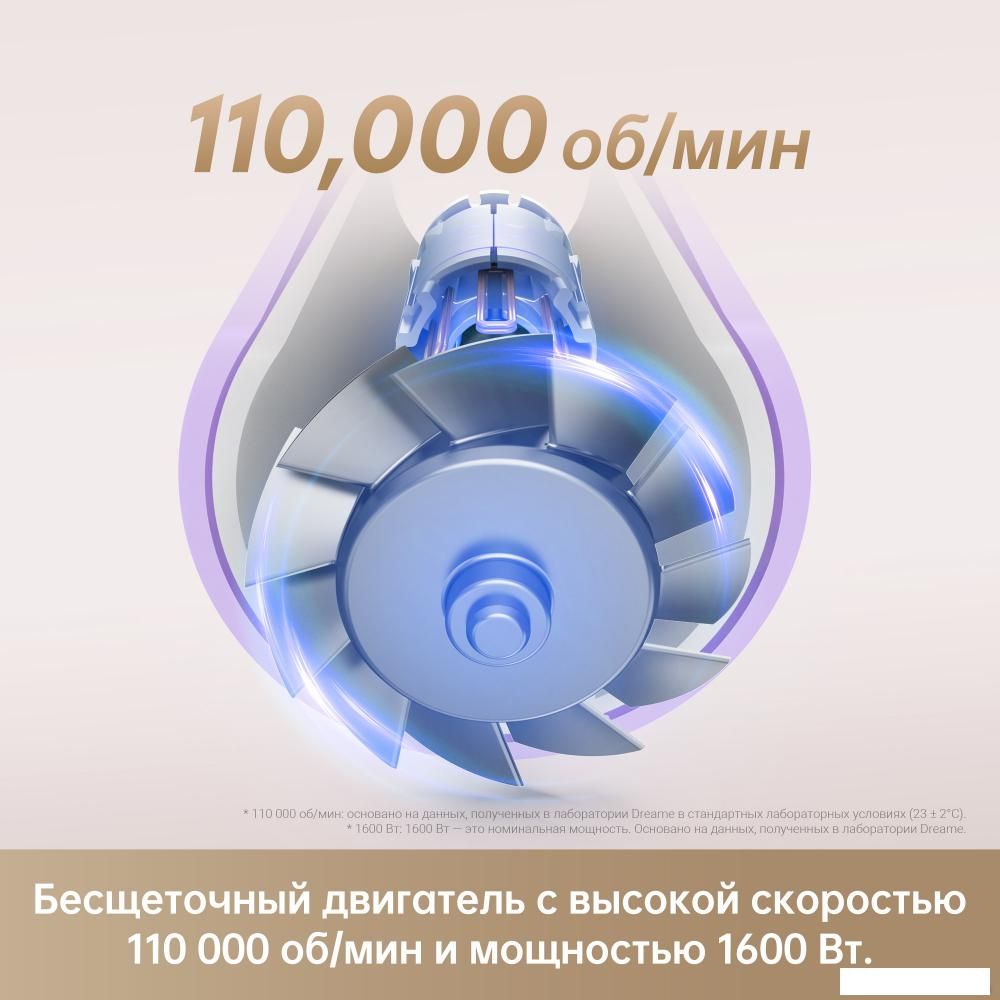 Фены Dreame Hairdryer Gleam Purple AHD12A (фиолетовый)