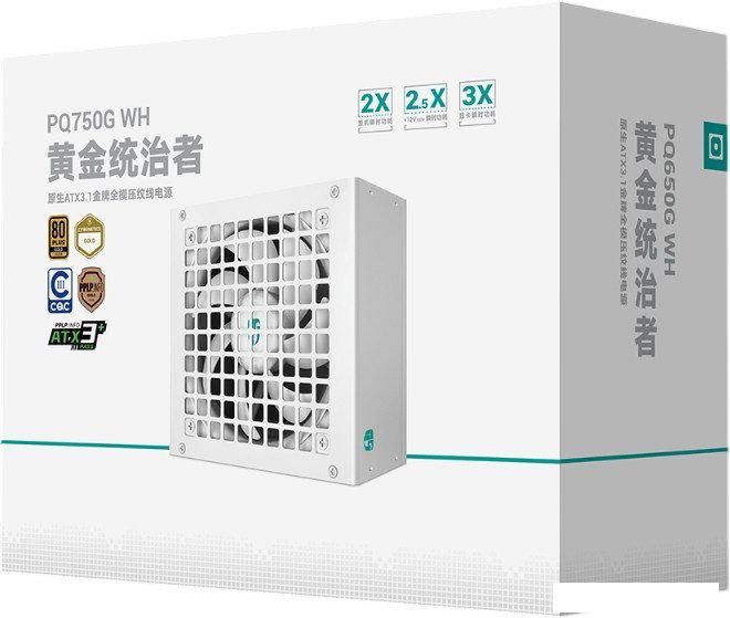 Блок питания DeepCool GamerStorm PQ750G WH