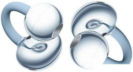 Наушники Huawei FreeClip 2 (голубой, международная версия)