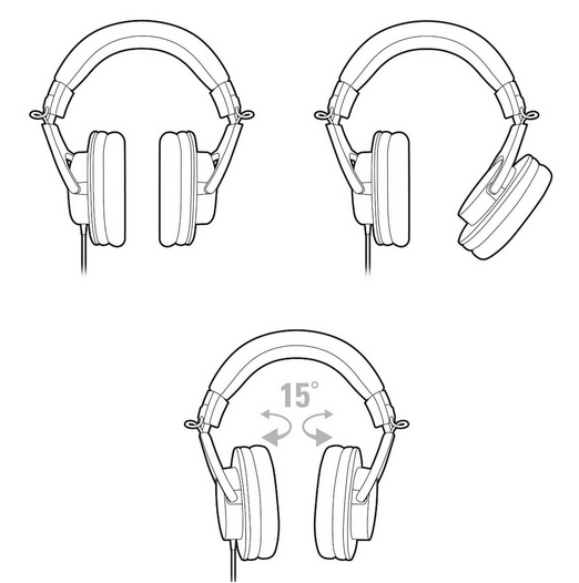 Наушники Audio-Technica ATH-M20x (черный)