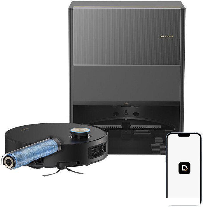 Робот-пылесос Dreame Robot Vacuum Aqua10 Ultra Roller Complete Black RLH71DE-1 (евровилка, черный)