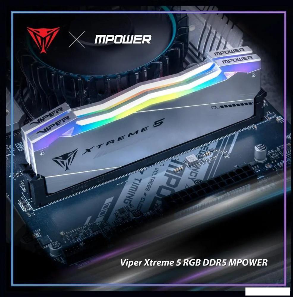 Оперативная память Patriot Viper Xtreme 5 2x16ГБ DDR5 6400 МГц PVXR532G64C32KM