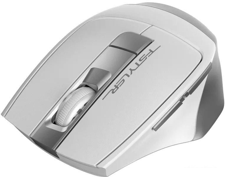 Мышь A4Tech Fstyler FG35 (белый/серебристый)